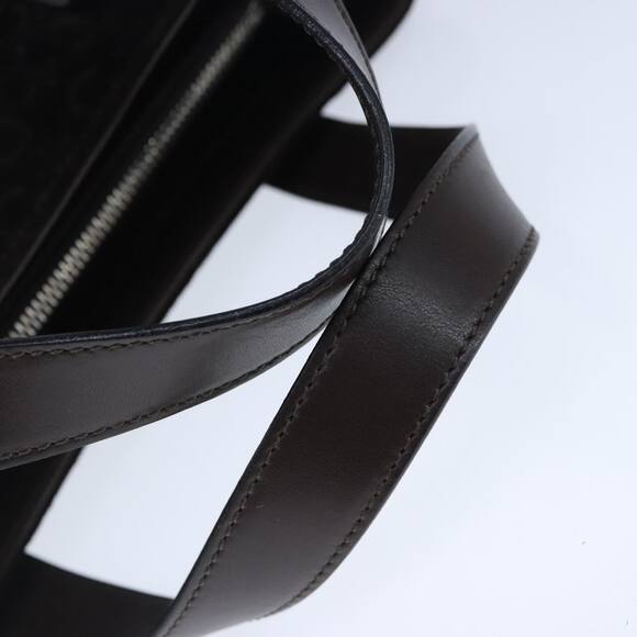 CELINE C Macadam Canvas Hand Bag Brown - Picture 7 of 12